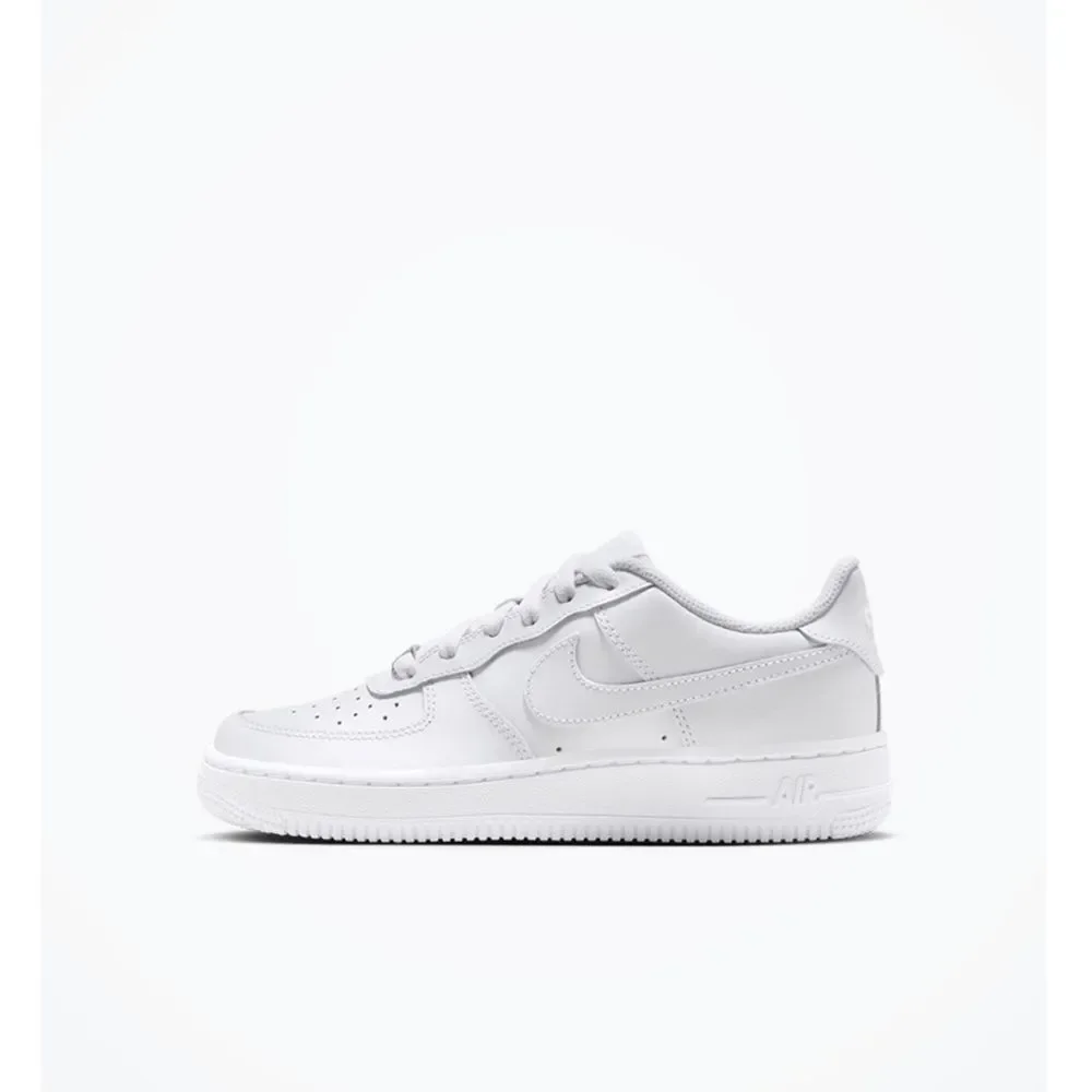 NIKE AIR FORCE 1 LE (GS)
WHITE/WHITE 3.5Y NWT IN BOX